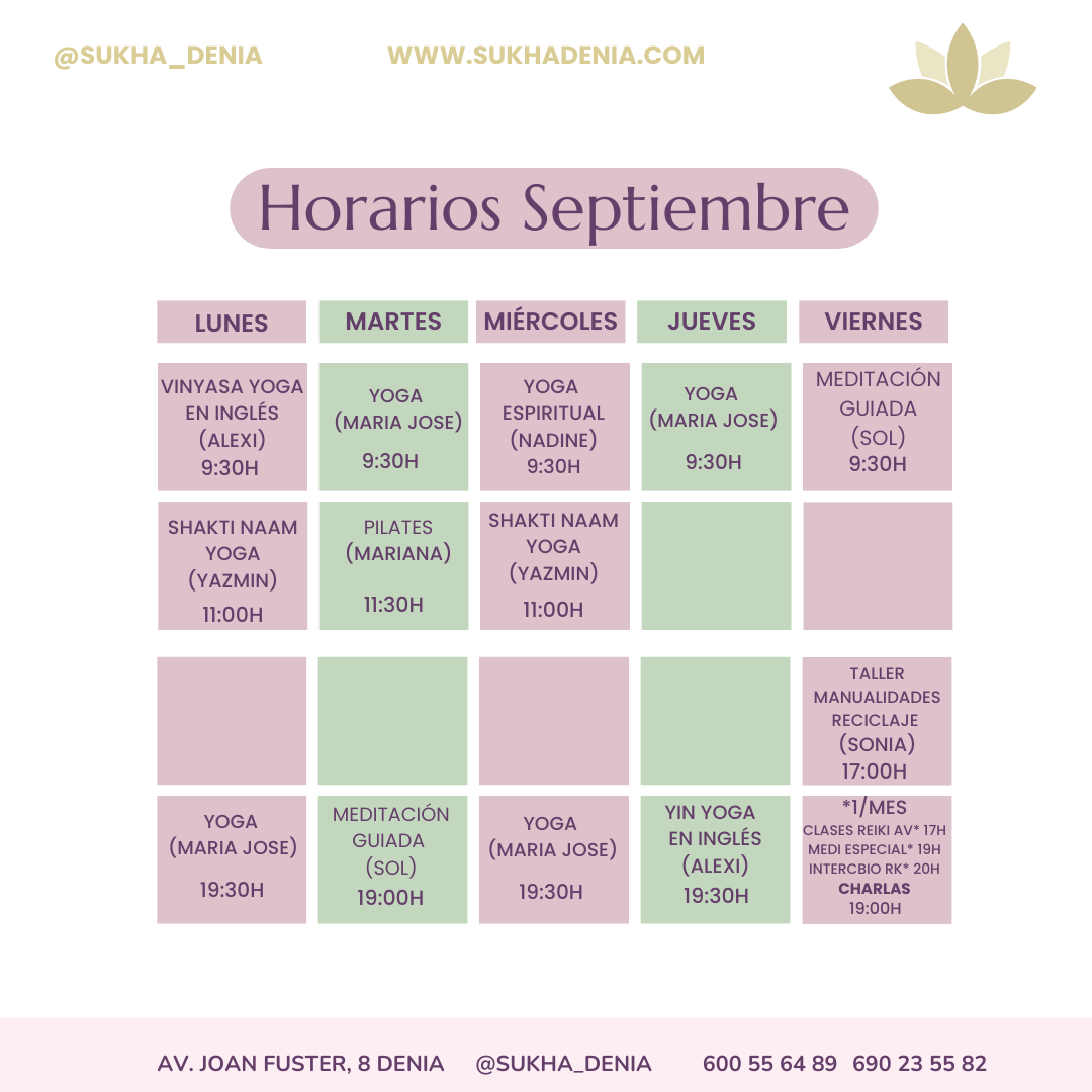 SEPTIEMBRE YA ESTÁ AQUI